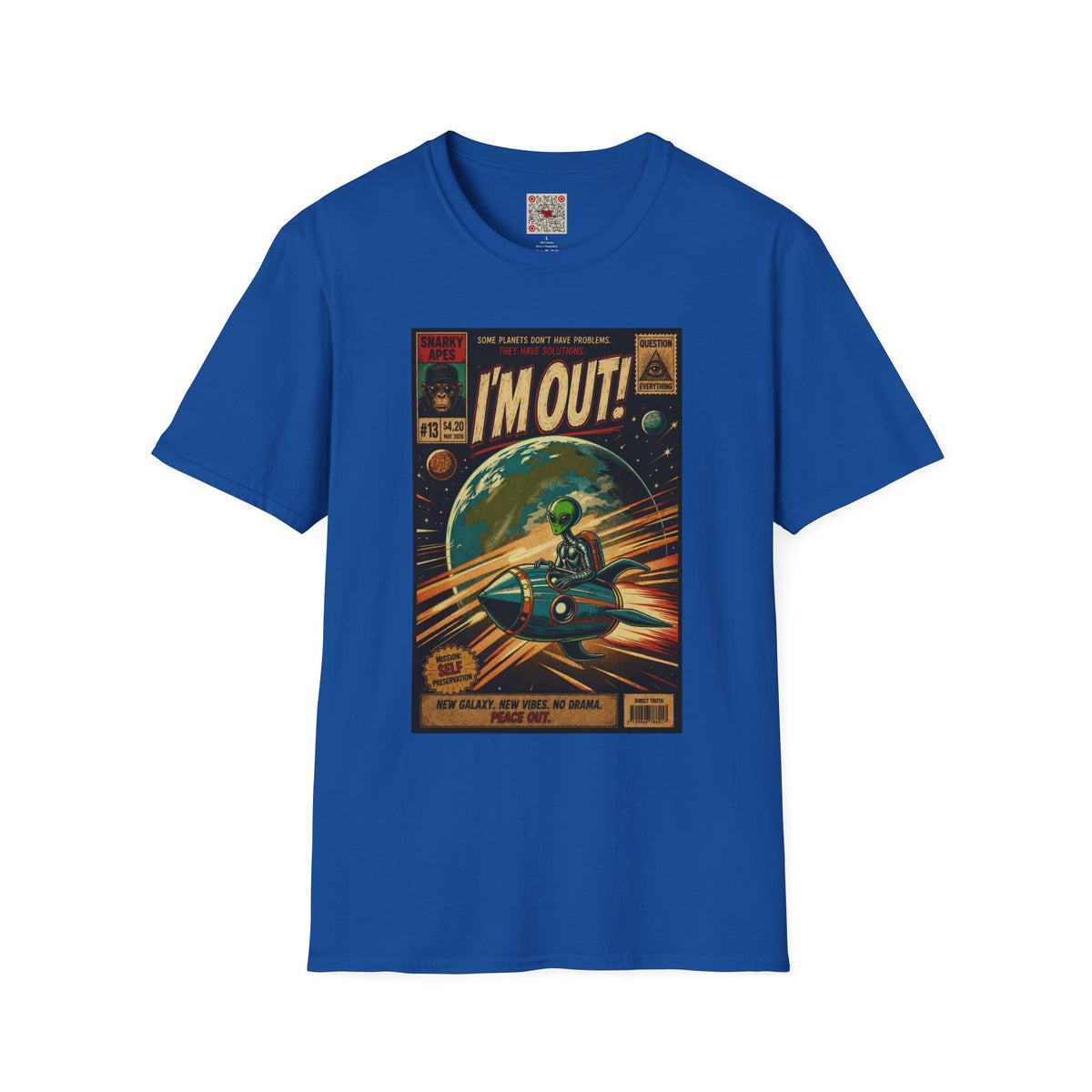 I'm Out! Retro Space Escape T-Shirt