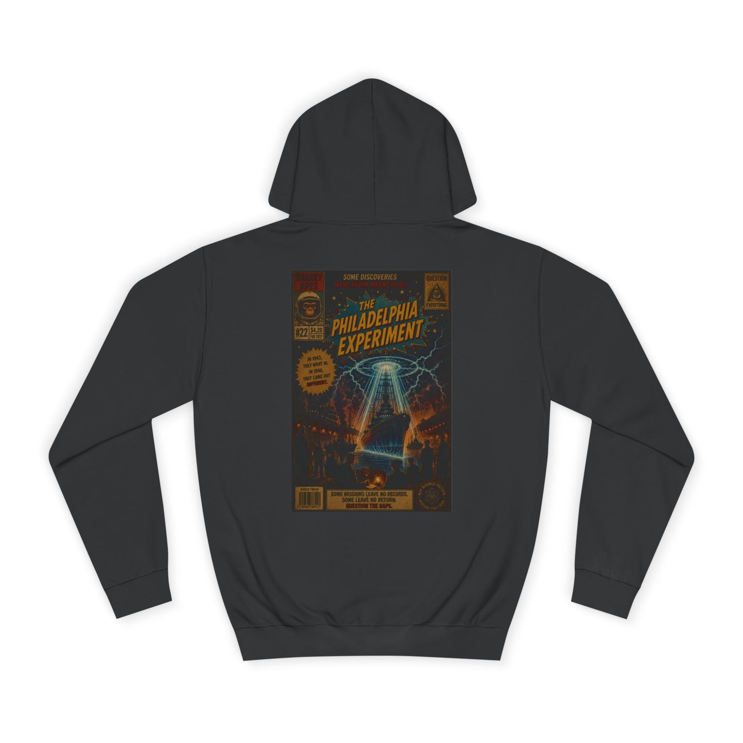 Philadelphia Experiment Vintage Sci‑Fi Hoodie