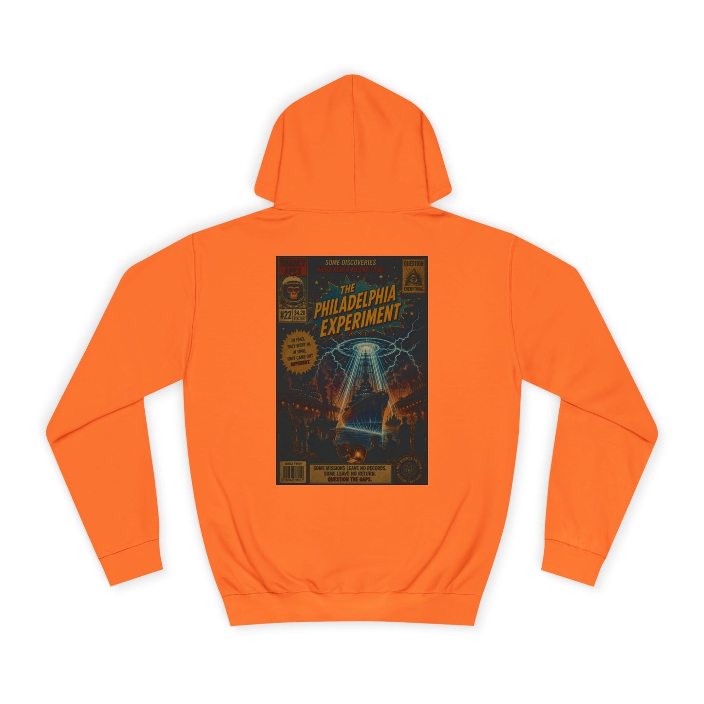 Philadelphia Experiment Vintage Sci‑Fi Hoodie