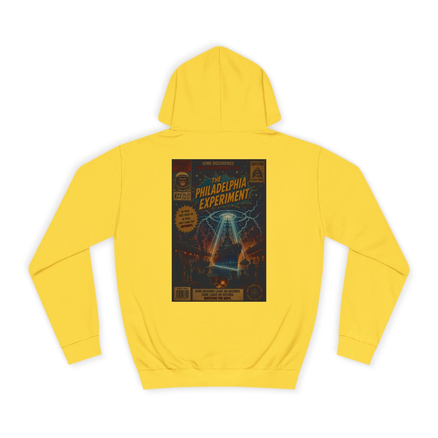Philadelphia Experiment Vintage Sci‑Fi Hoodie