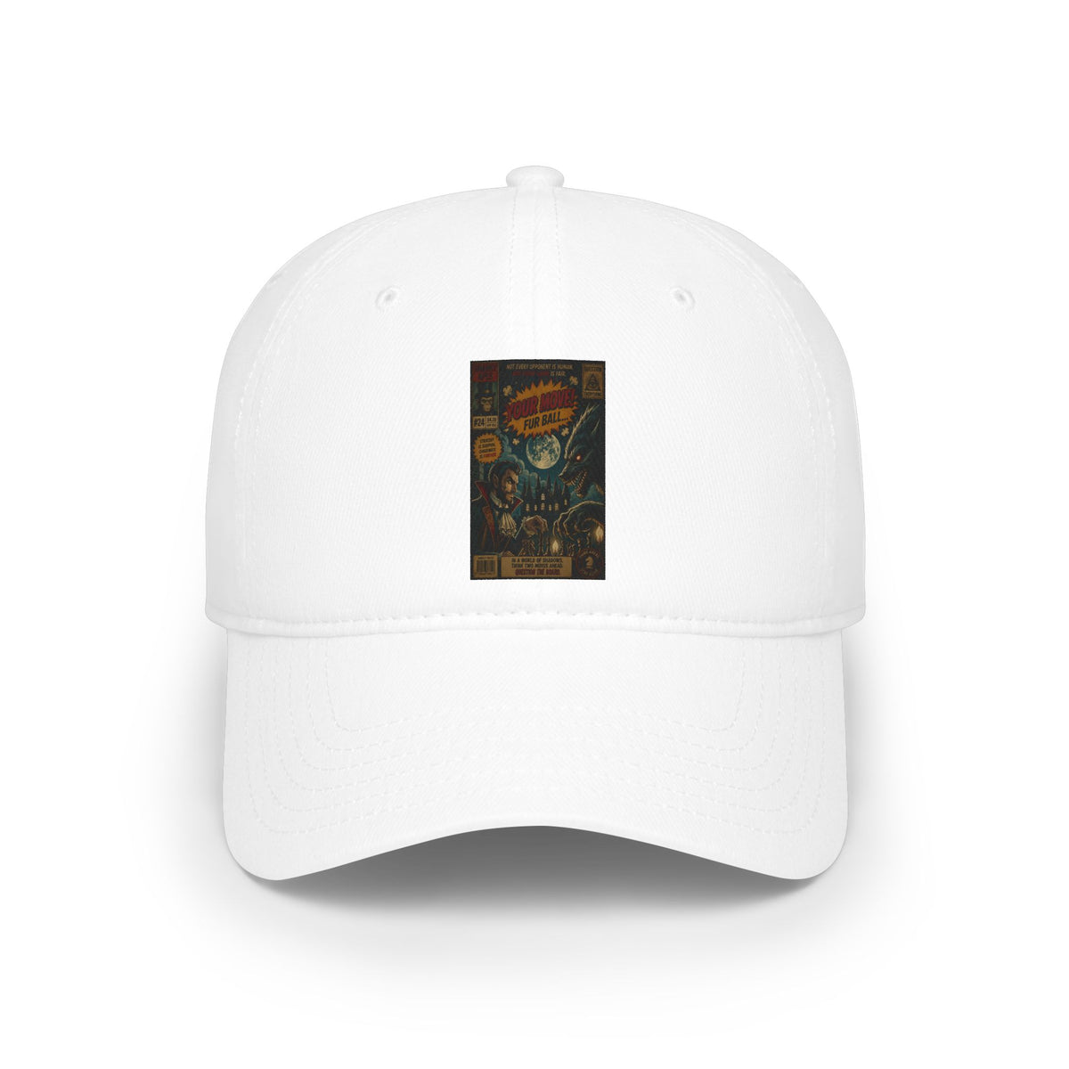 Vintage Space Poster Baseball Cap - Retro Astronaut Graphic Hat