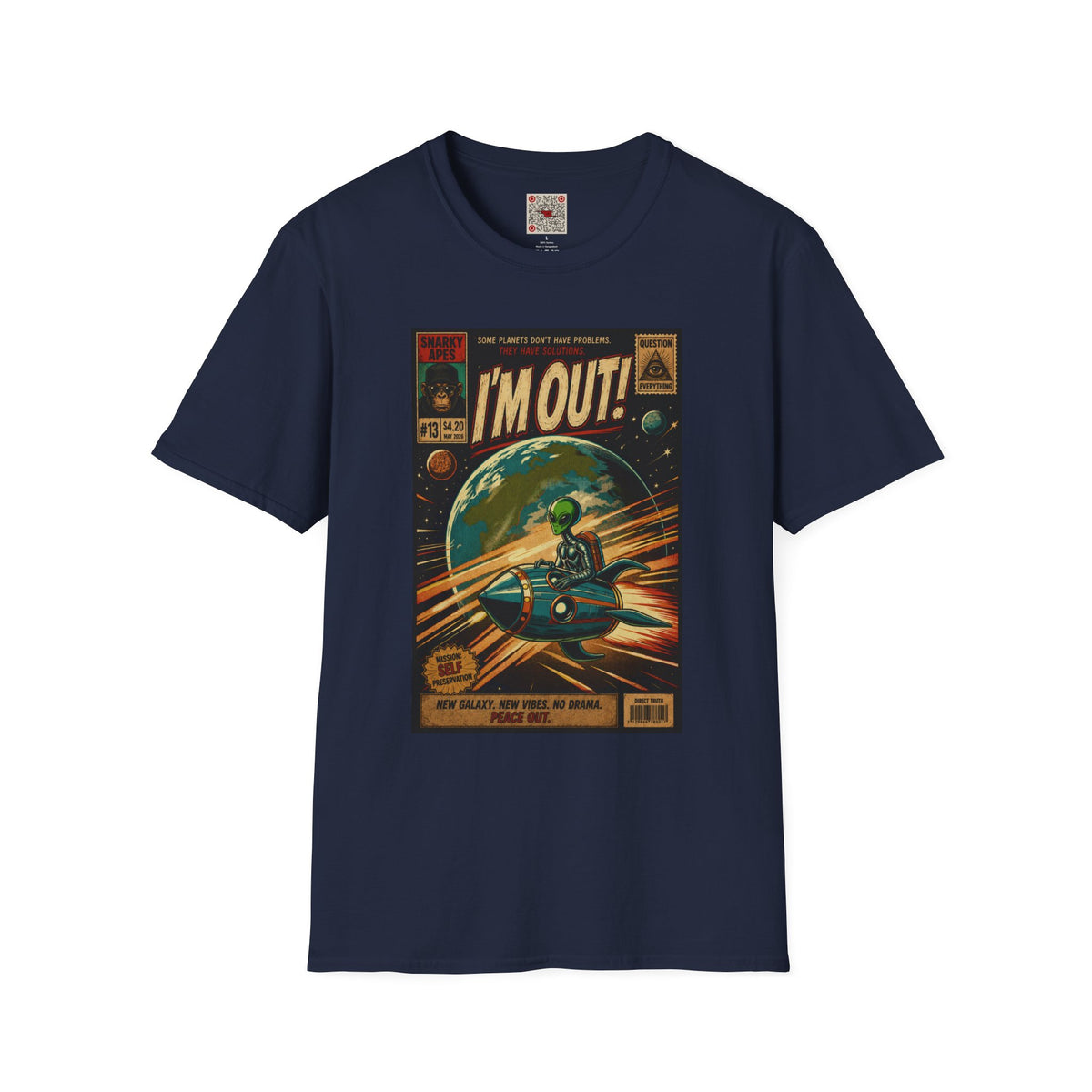I'm Out! Retro Space Escape T-Shirt