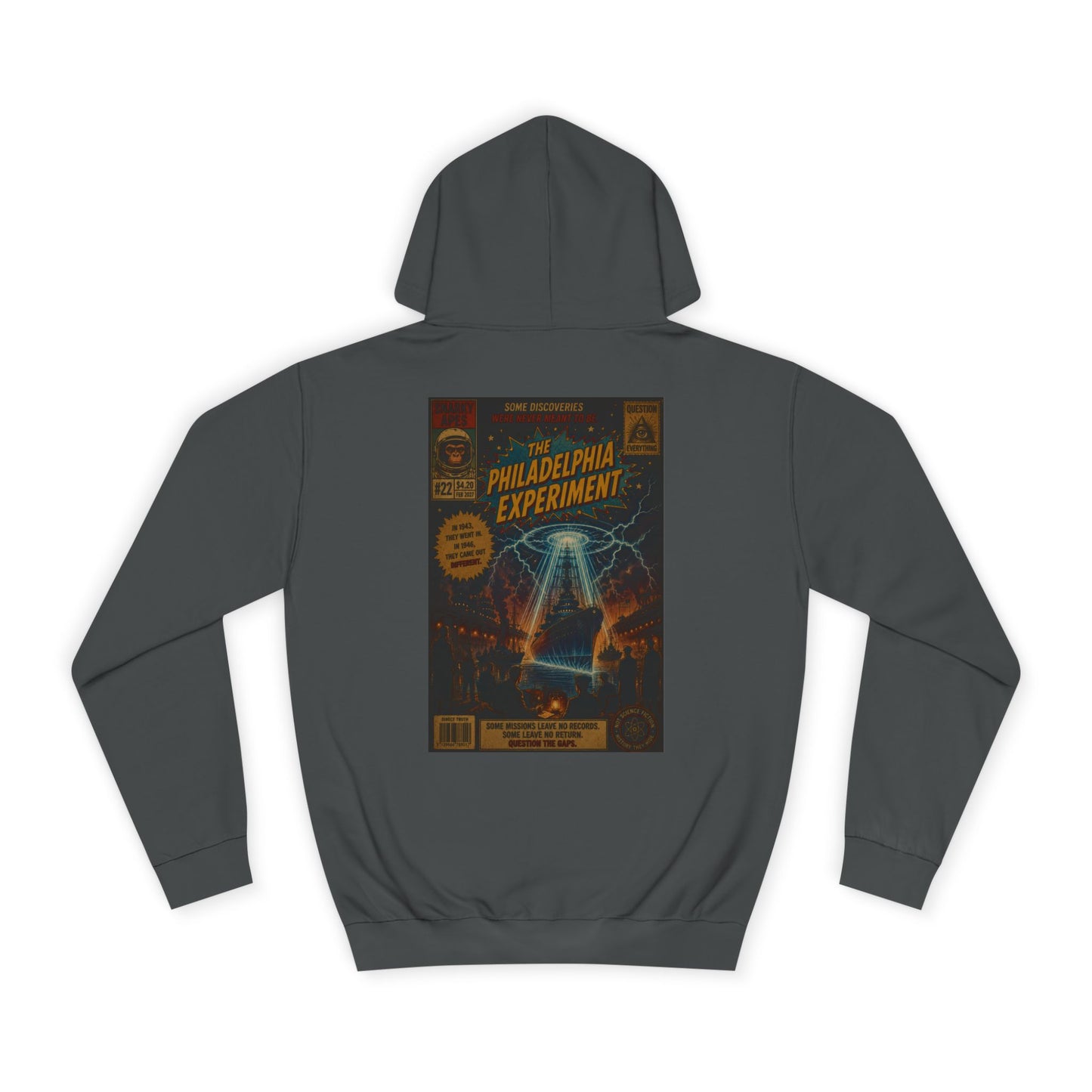 Philadelphia Experiment Vintage Sci‑Fi Hoodie