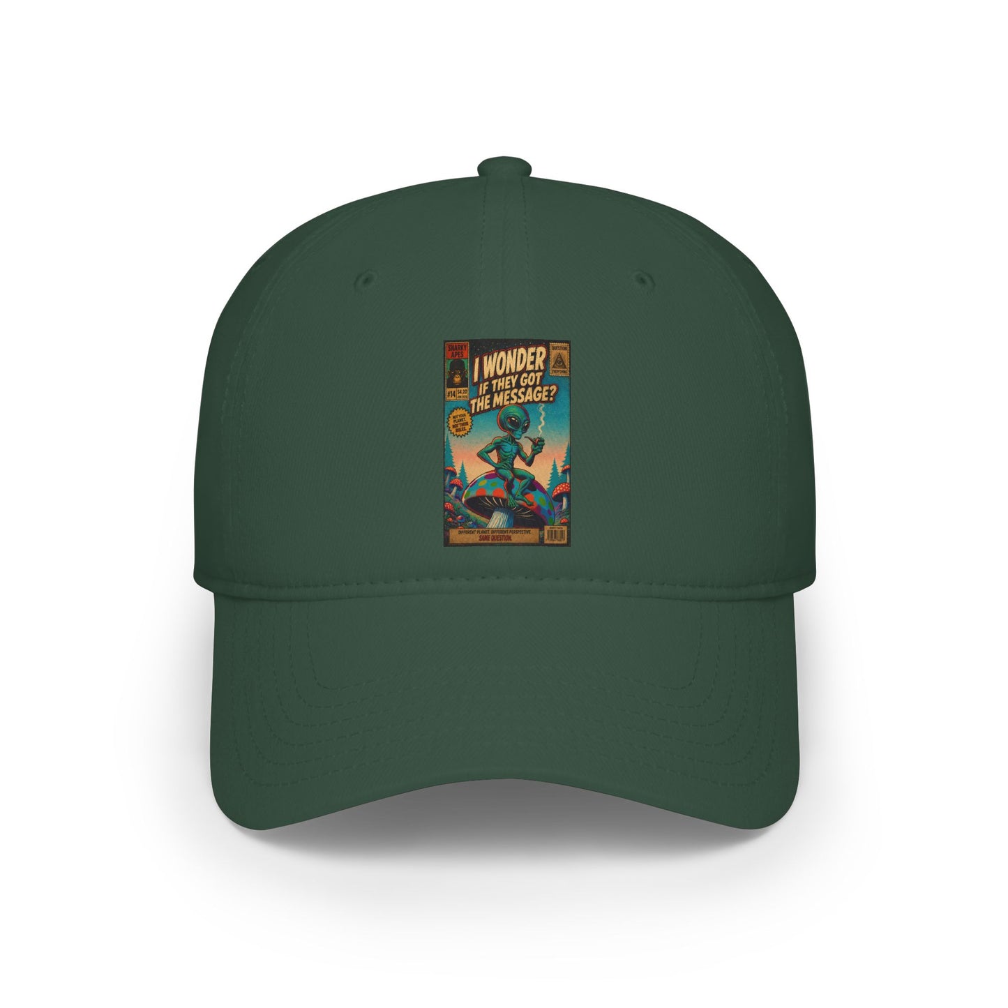 Vintage Comic Book Baseball Cap — "Wonder of the Sea" Retro Cover Design