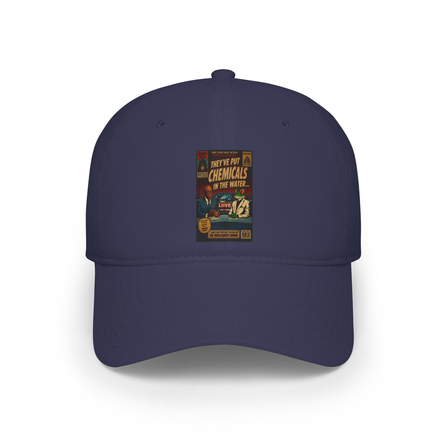 Vintage 'Keep Out of Reach of Children - Chemicals' Low Profile Baseball Cap