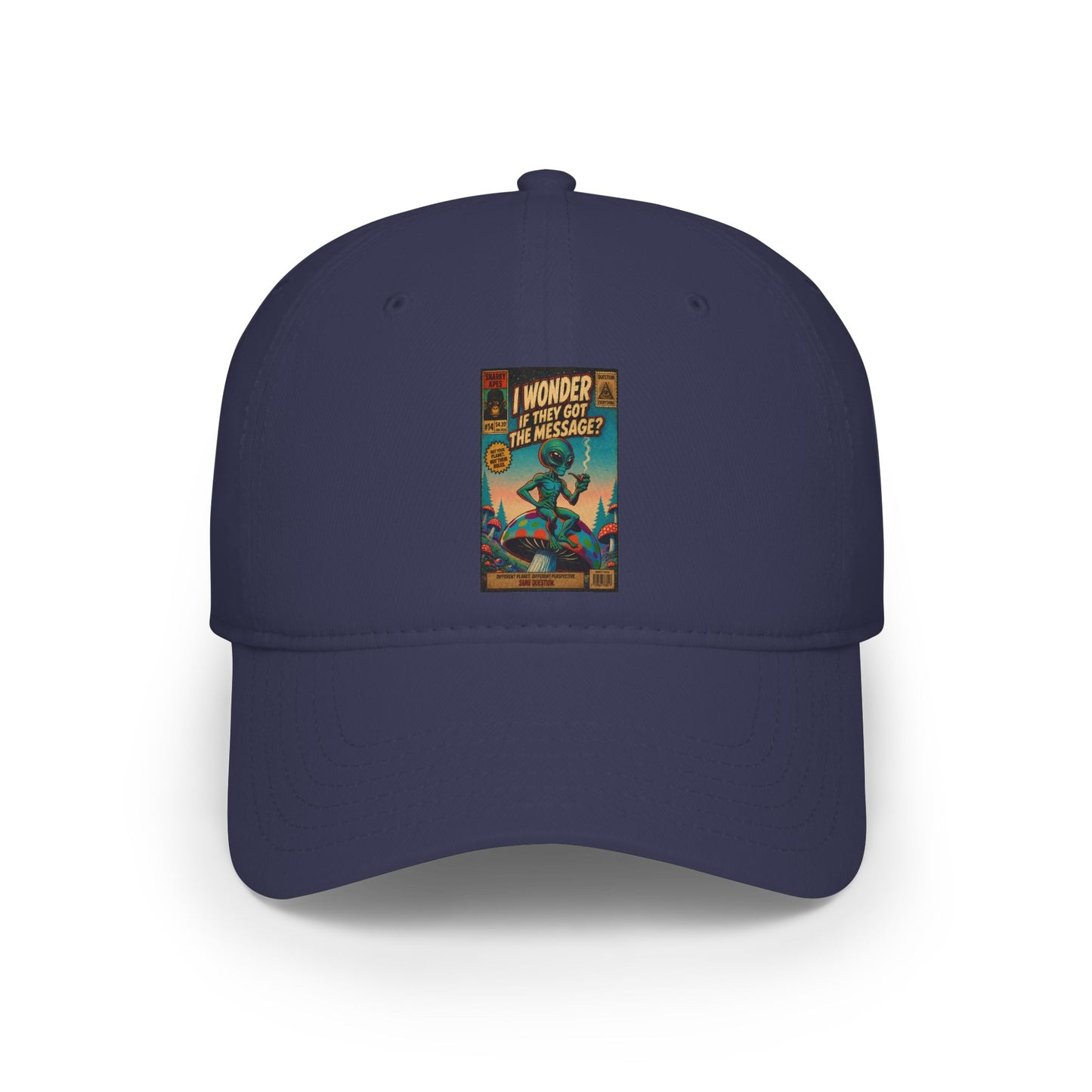 Vintage Comic Book Baseball Cap — "Wonder of the Sea" Retro Cover Design