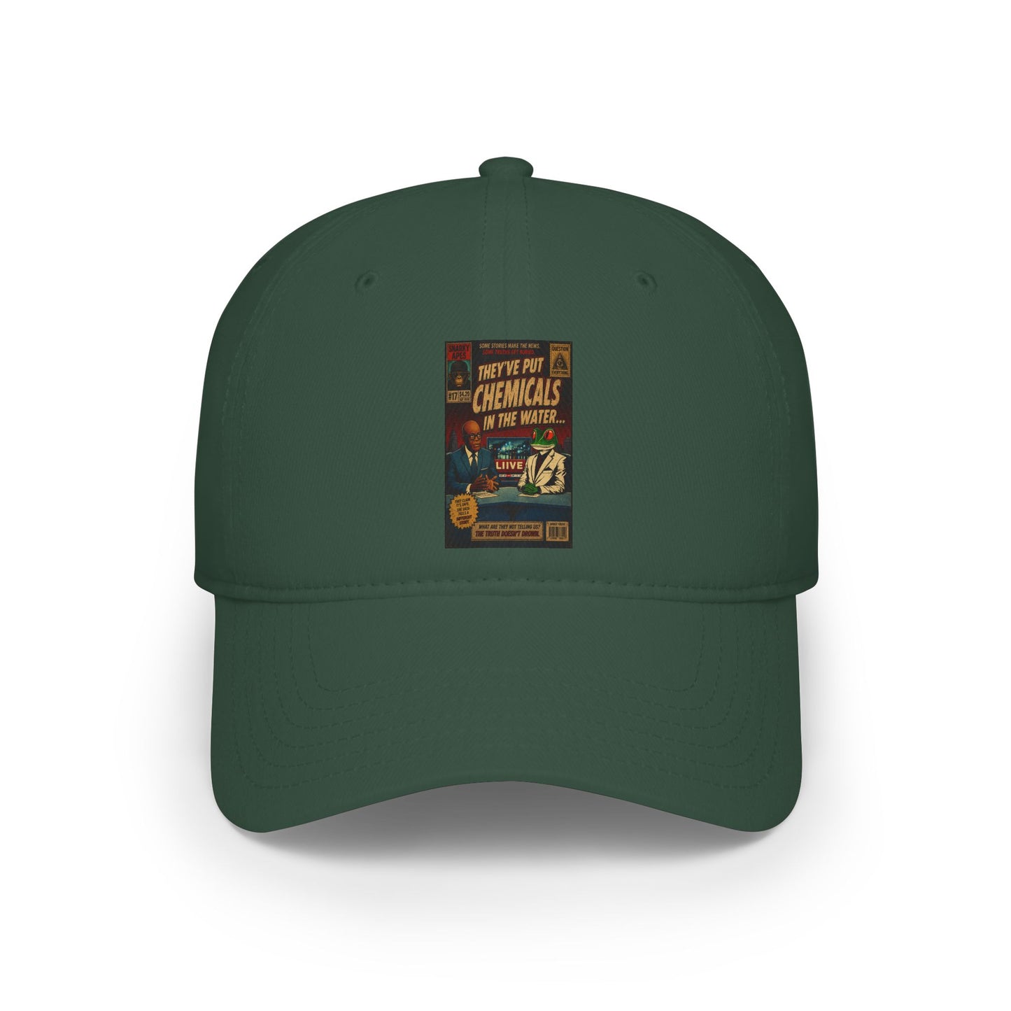 Vintage 'Keep Out of Reach of Children - Chemicals' Low Profile Baseball Cap