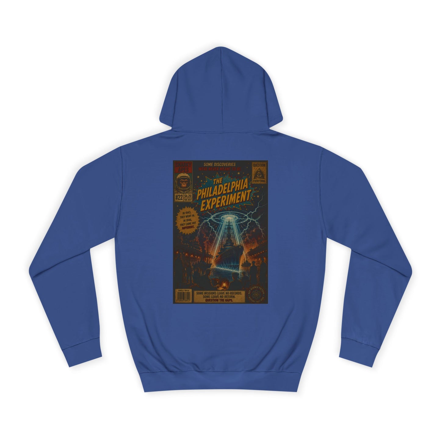 Philadelphia Experiment Vintage Sci‑Fi Hoodie
