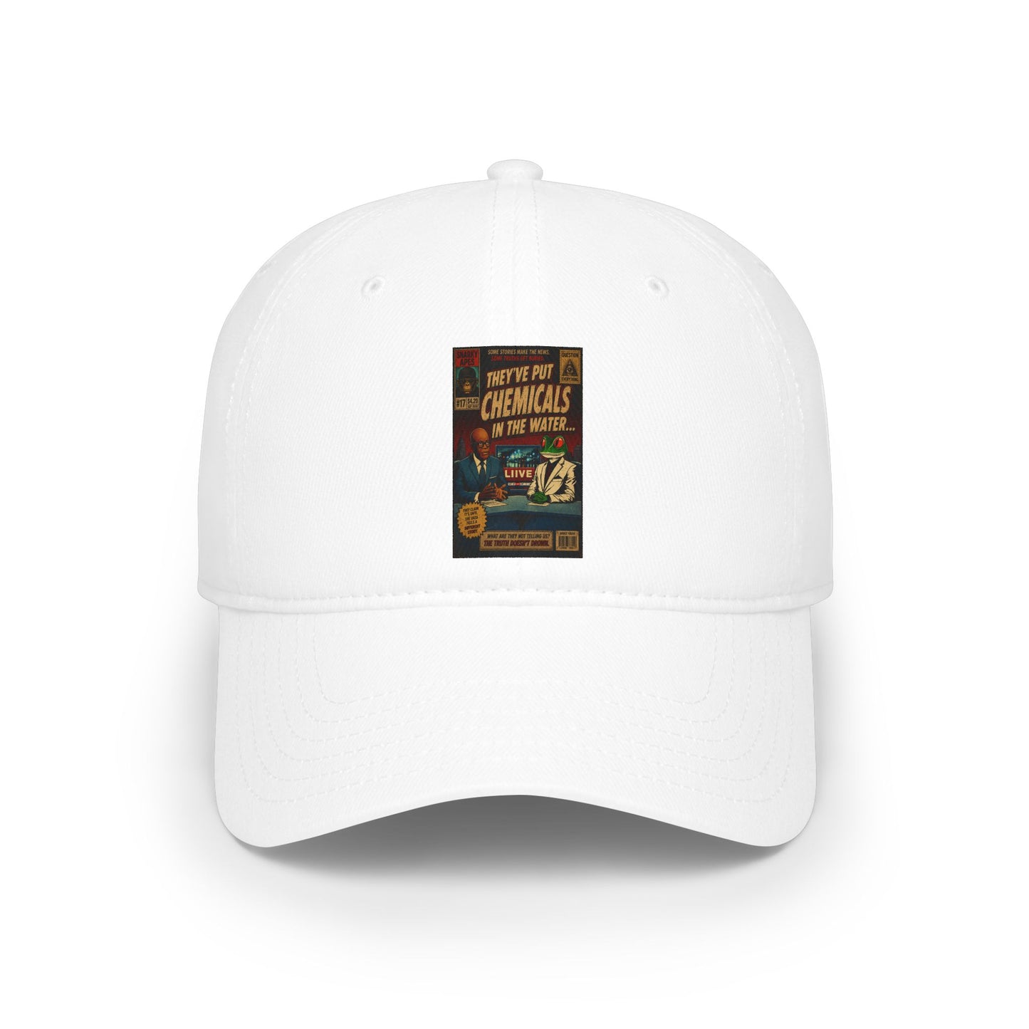 Vintage 'Keep Out of Reach of Children - Chemicals' Low Profile Baseball Cap