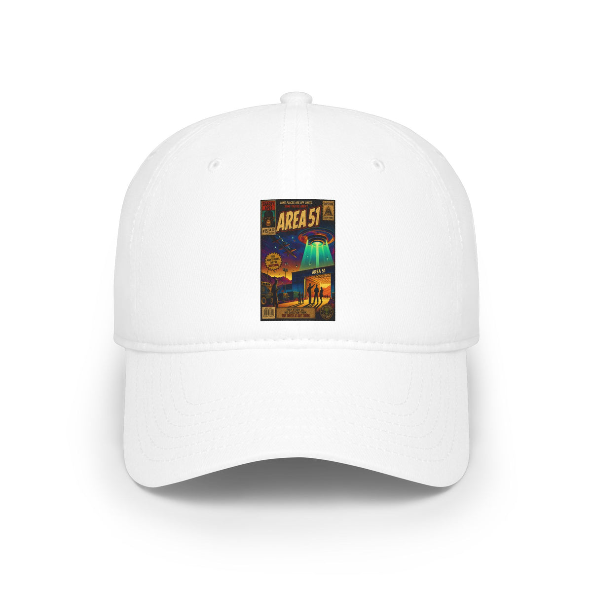 Area 51 Retro UFO Baseball Cap