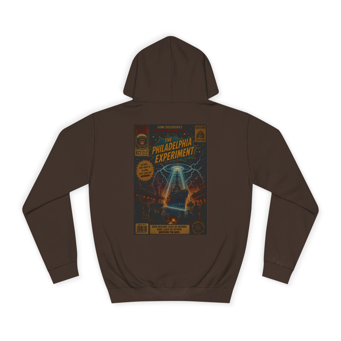Philadelphia Experiment Vintage Sci‑Fi Hoodie
