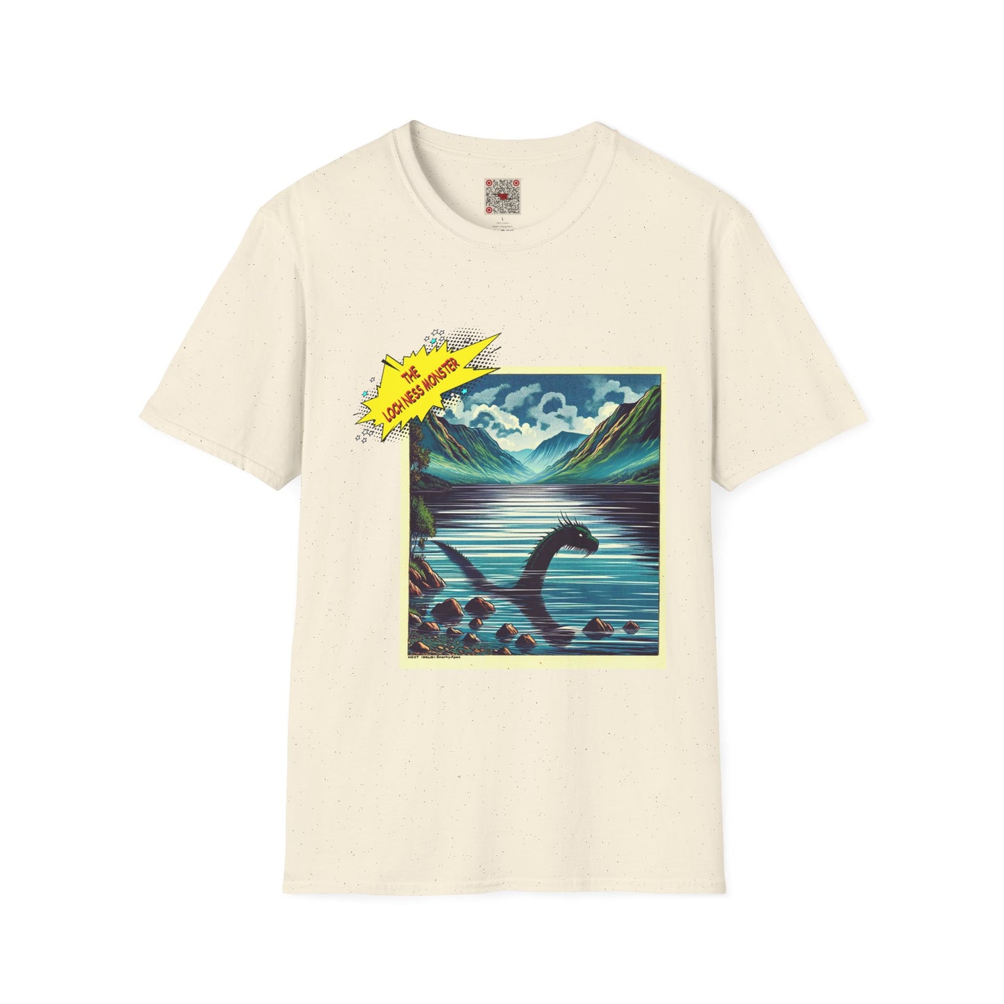 T-Shirt — "Loch Ness Monster" Vintage Scenic Tee