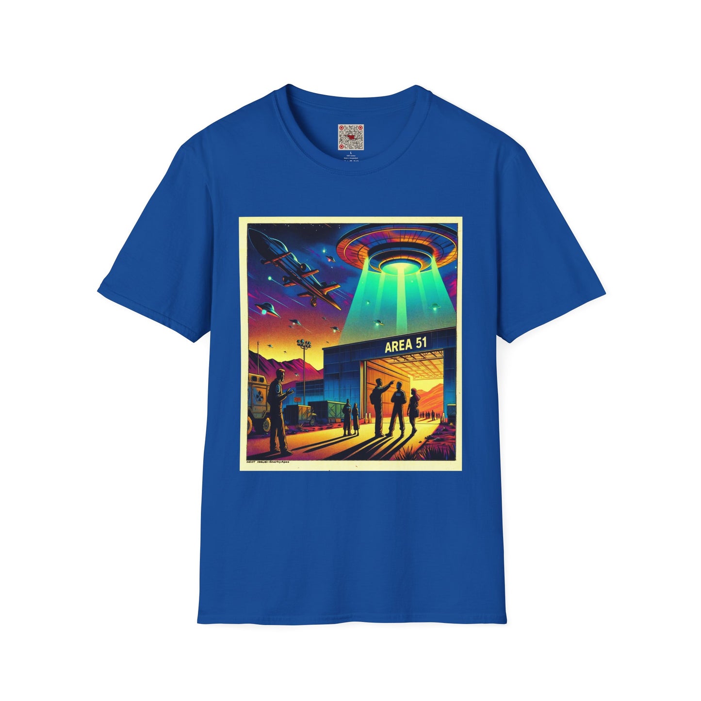 Area 51 UFO T-Shirt — Retro Alien Abduction Graphic Tee