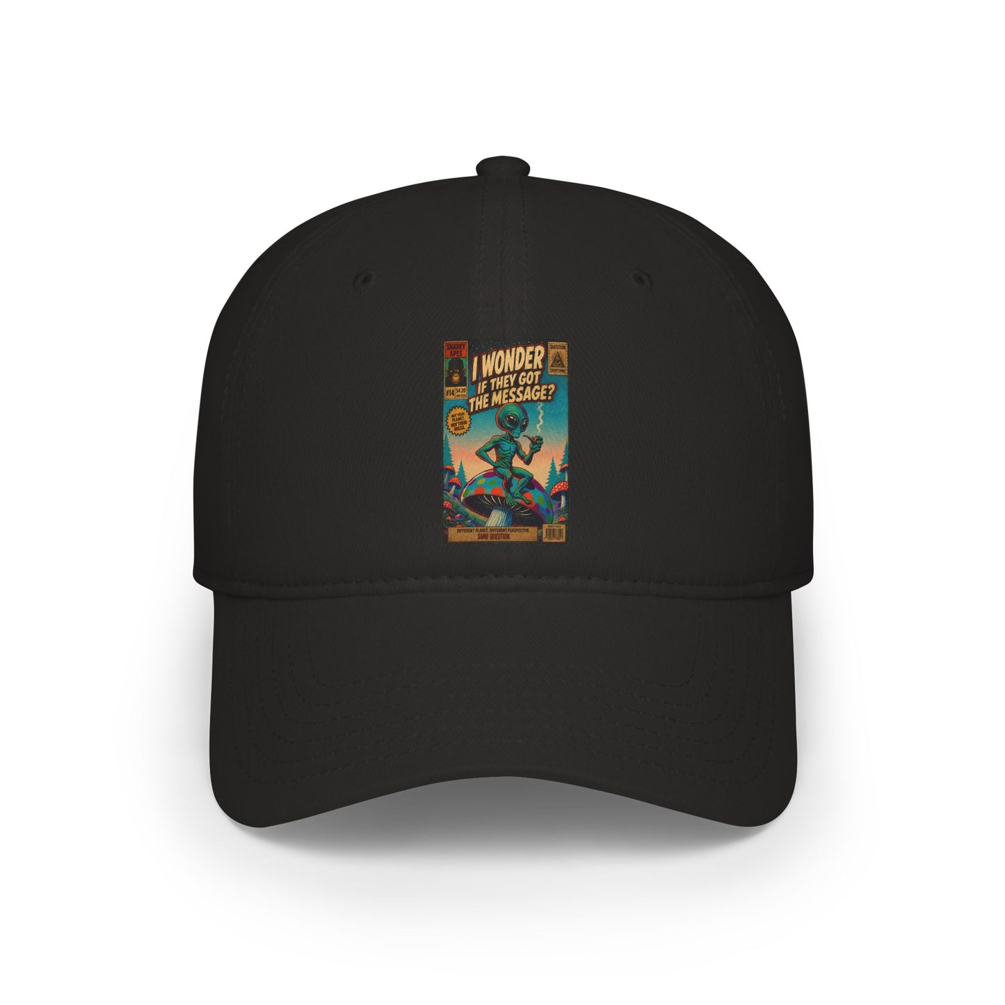 Vintage Comic Book Baseball Cap — "Wonder of the Sea" Retro Cover Design