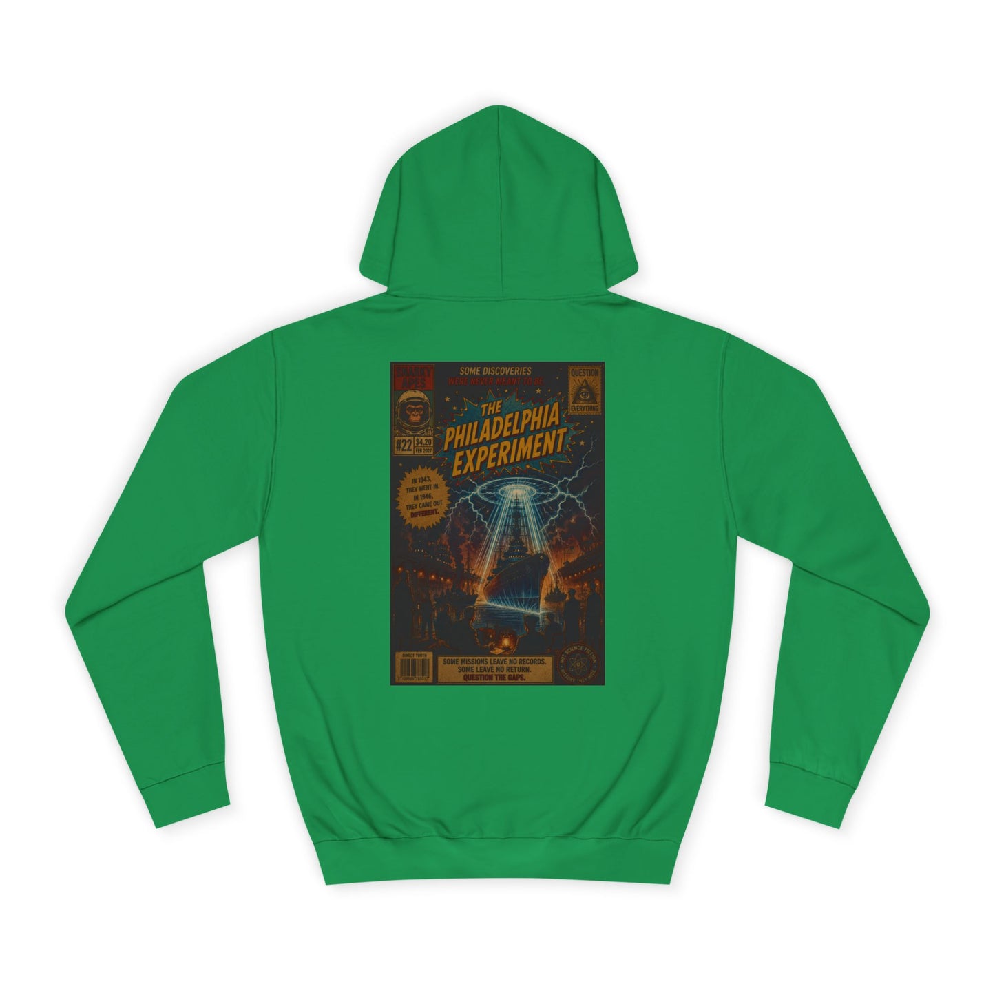 Philadelphia Experiment Vintage Sci‑Fi Hoodie