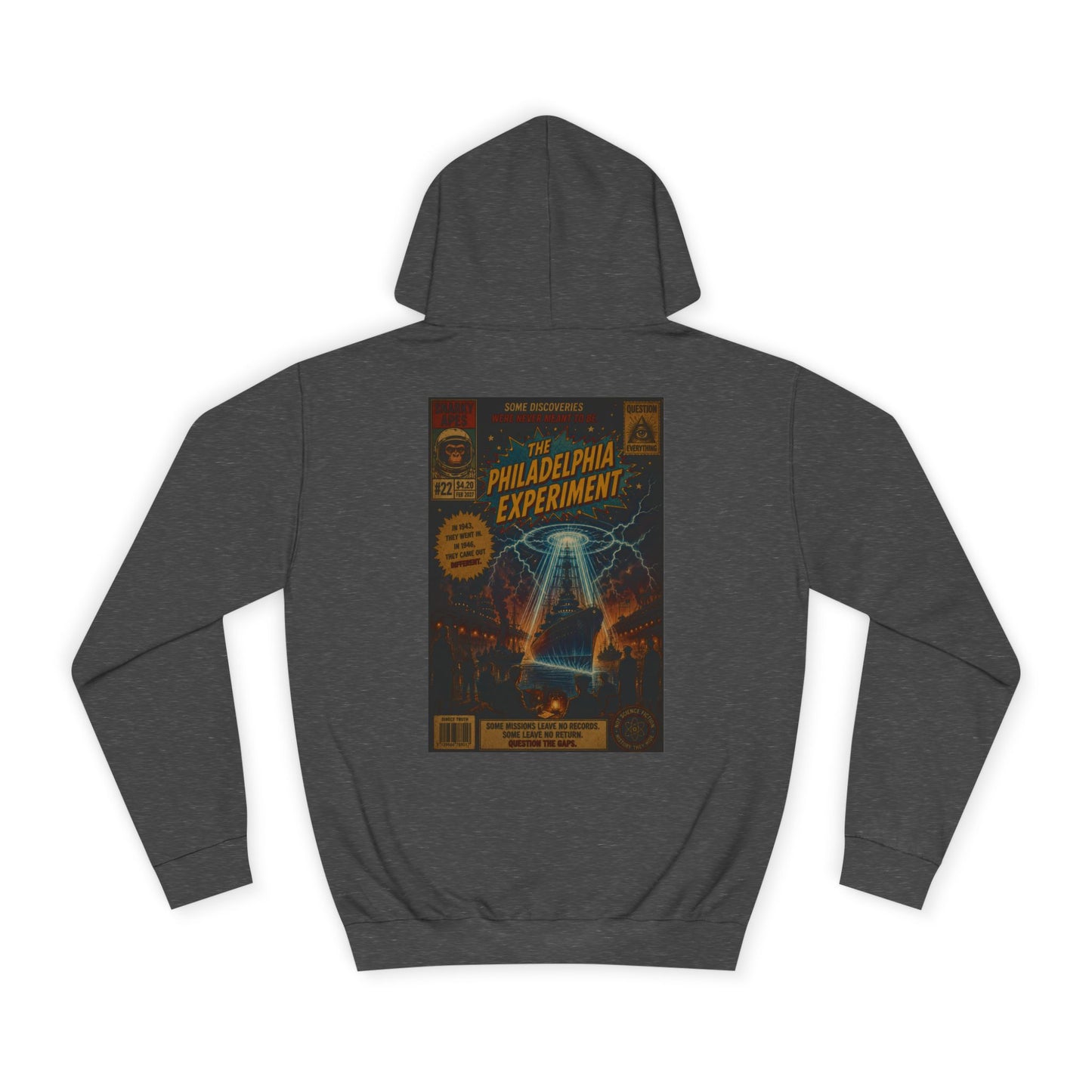Philadelphia Experiment Vintage Sci‑Fi Hoodie