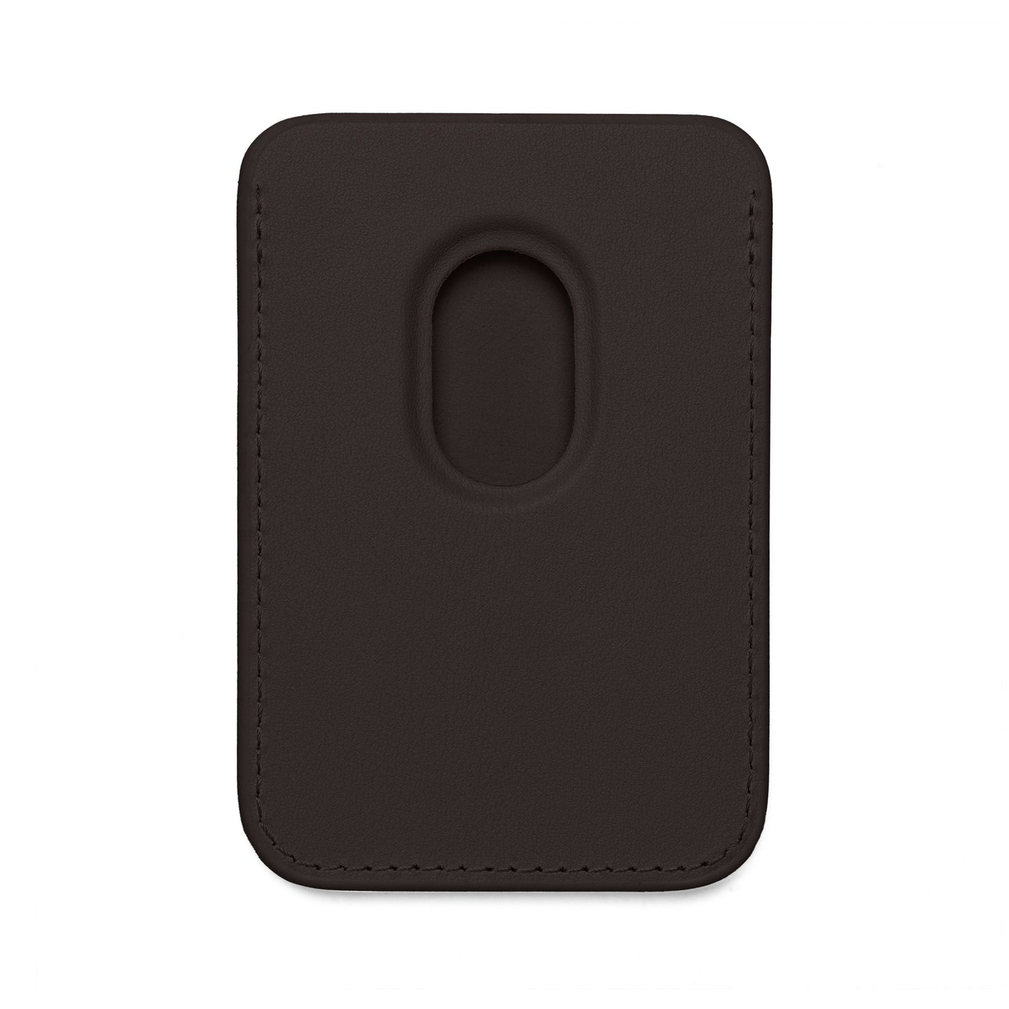 Vegan MagSafe Wallet — Cosmic Lightbulb Galaxy Card Holder