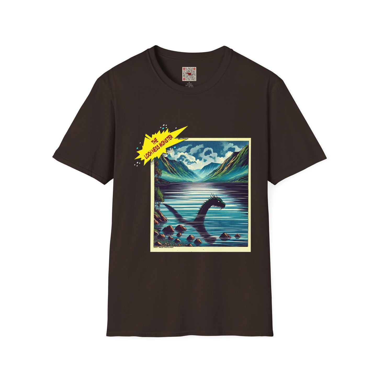 T-Shirt — "Loch Ness Monster" Vintage Scenic Tee