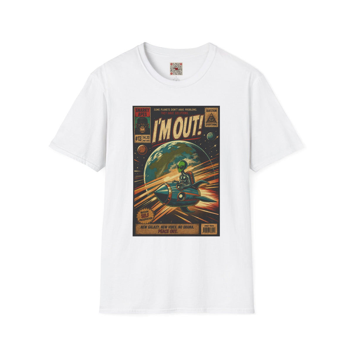 I'm Out! Retro Space Escape T-Shirt