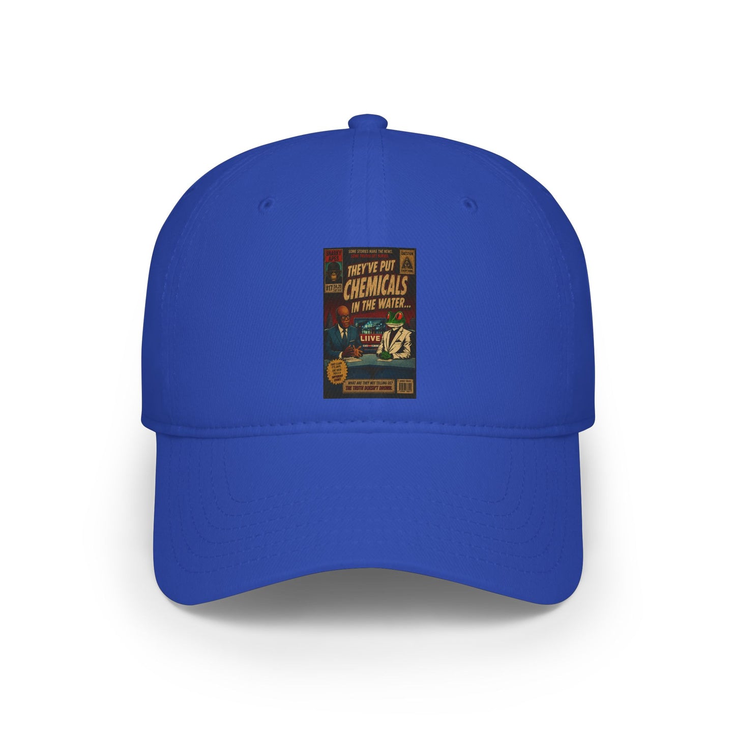 Vintage 'Keep Out of Reach of Children - Chemicals' Low Profile Baseball Cap