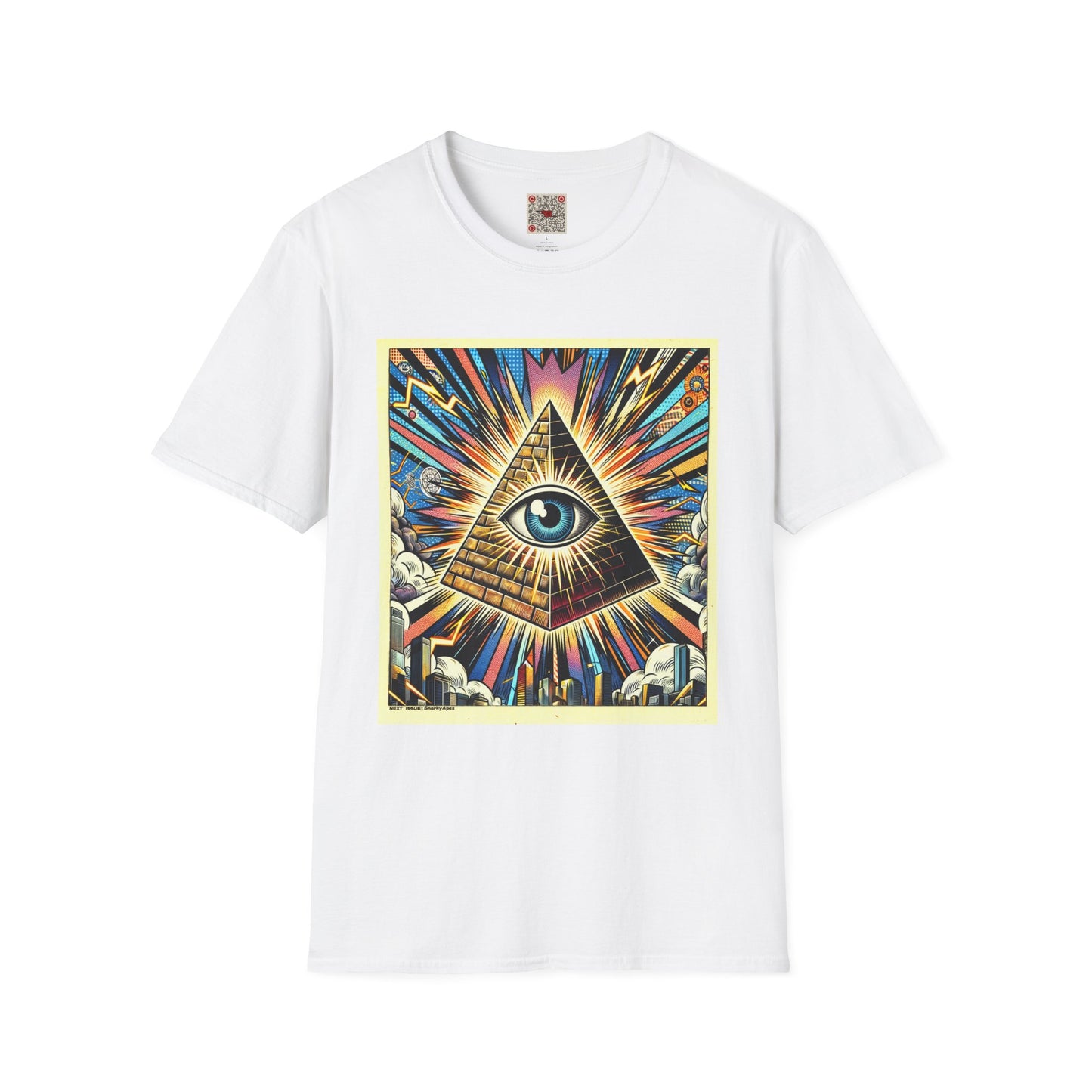 Mystic Eye Pyramid T‑Shirt — All‑Seeing Eye Graphic Tee