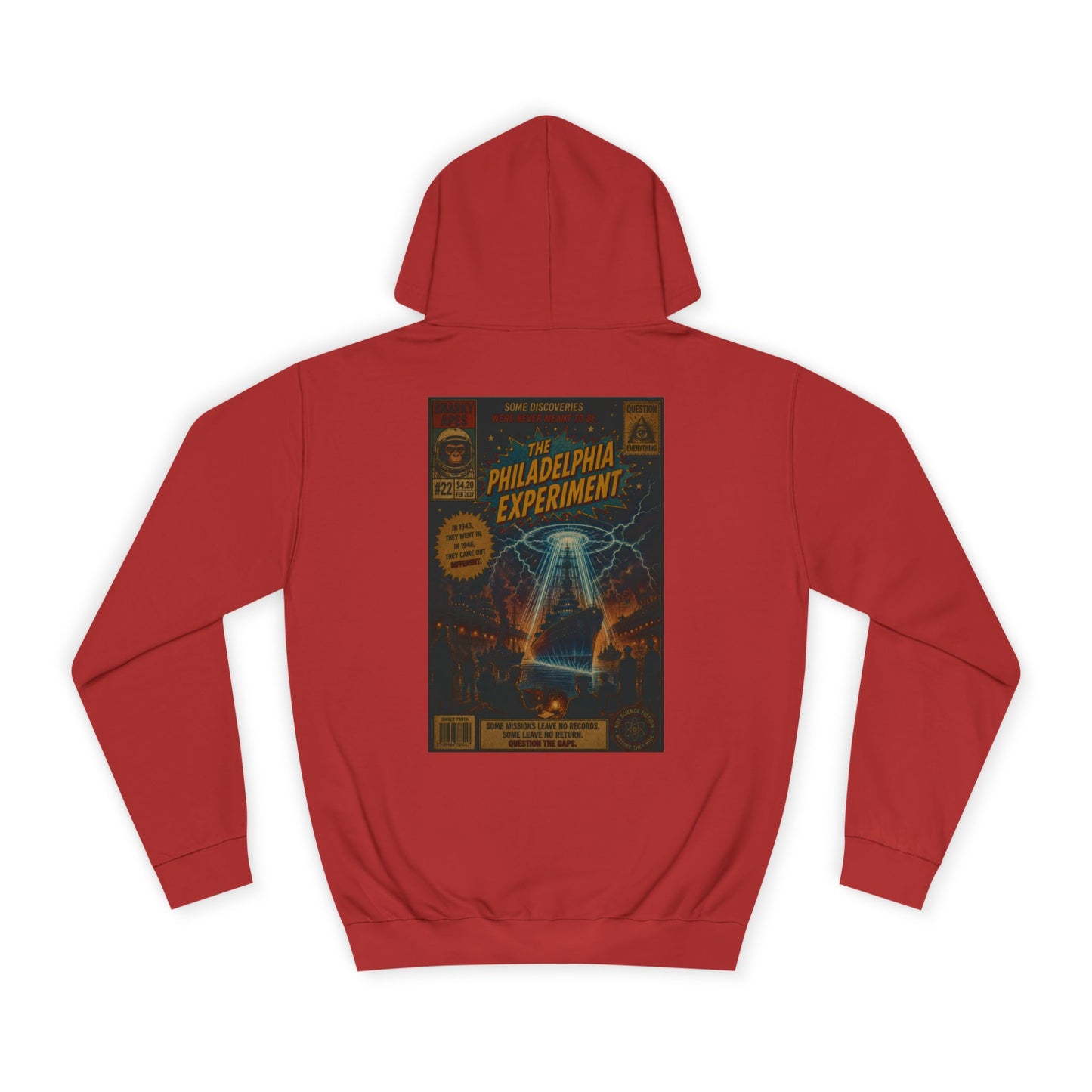Philadelphia Experiment Vintage Sci‑Fi Hoodie