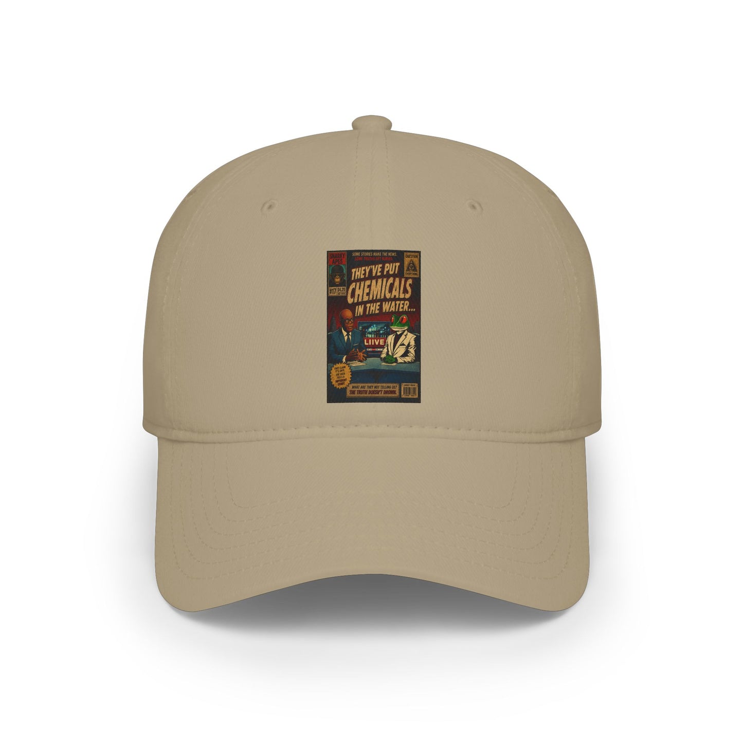 Vintage 'Keep Out of Reach of Children - Chemicals' Low Profile Baseball Cap