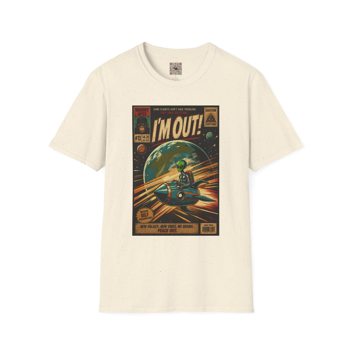 I'm Out! Retro Space Escape T-Shirt