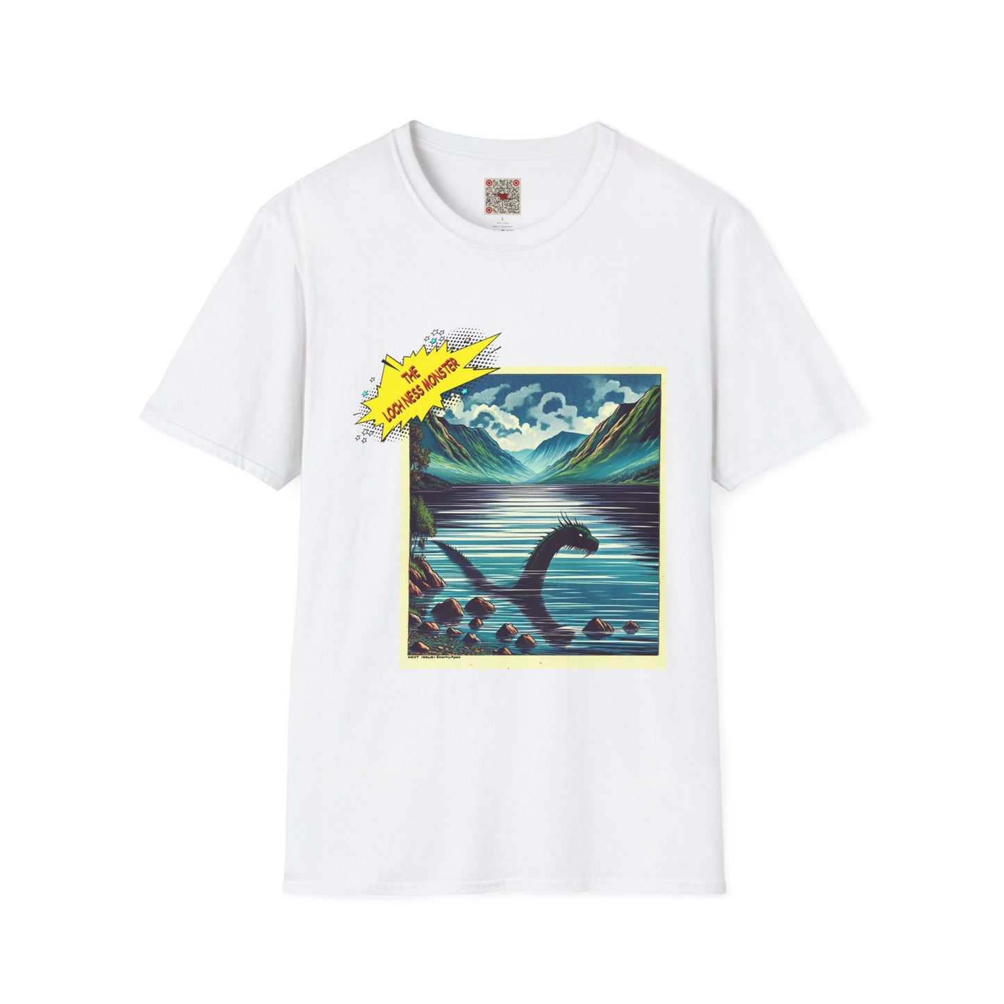 T-Shirt — "Loch Ness Monster" Vintage Scenic Tee