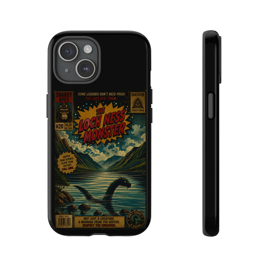 Phone Case — Retro 'Loch Ness Monster' Comic Art Protective Cover