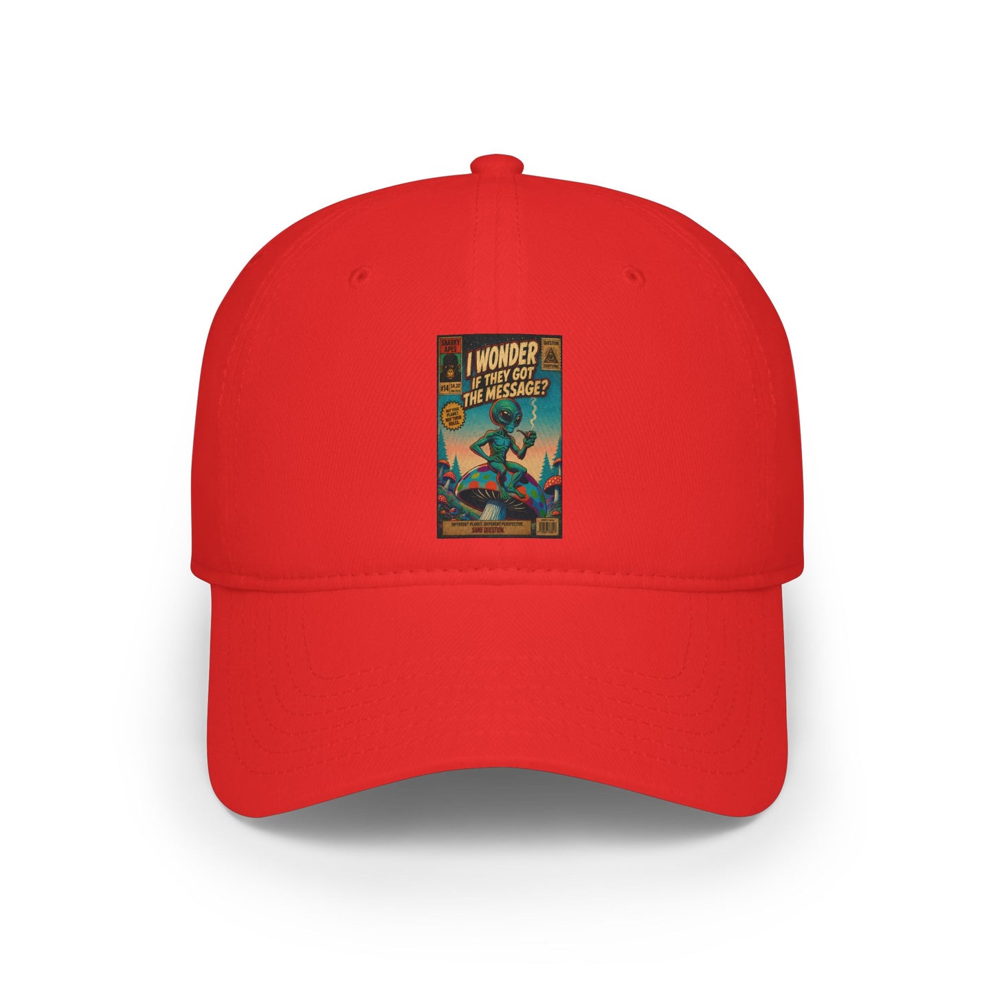 Vintage Comic Book Baseball Cap — "Wonder of the Sea" Retro Cover Design