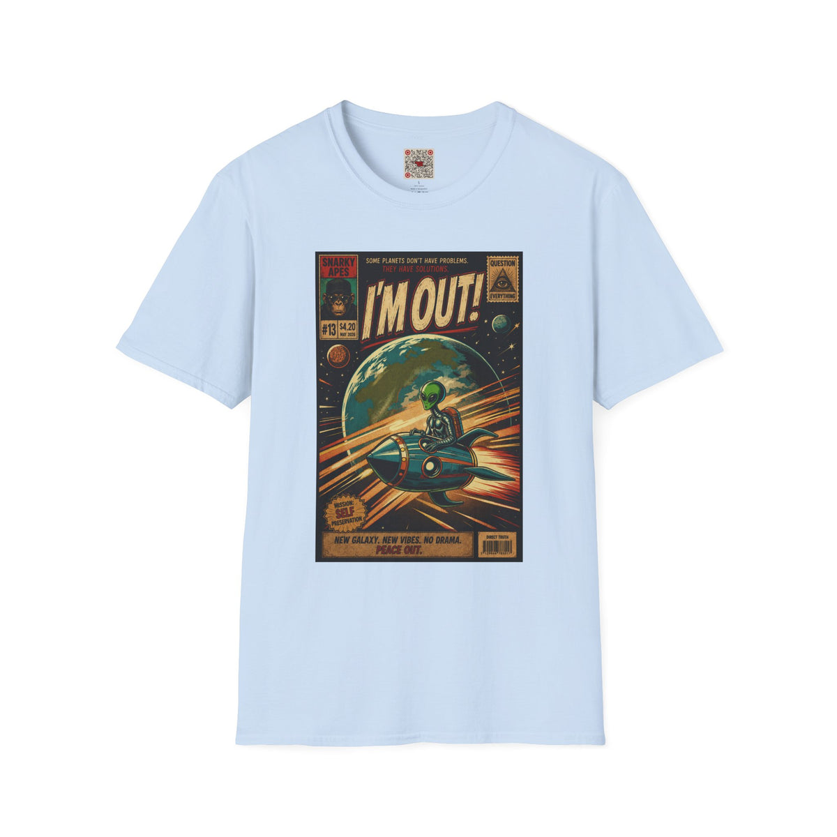 I'm Out! Retro Space Escape T-Shirt