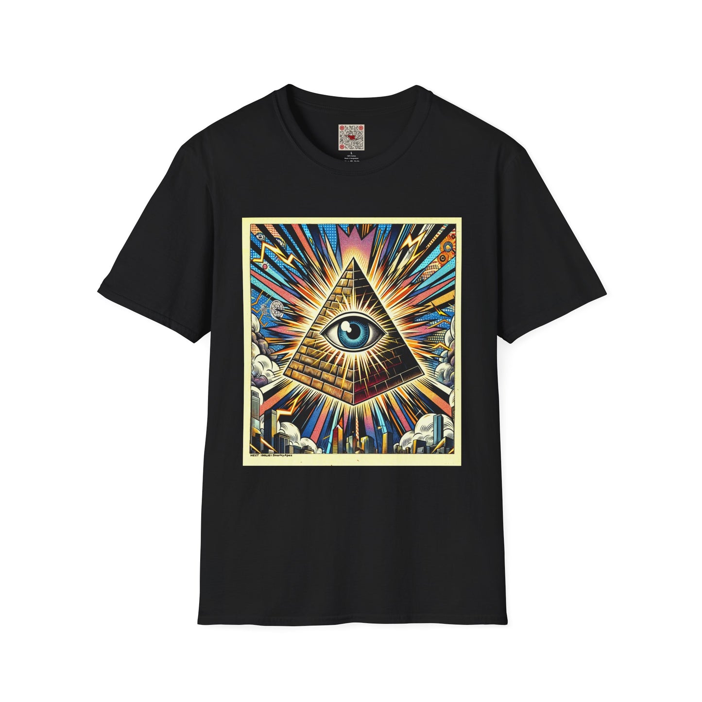 Mystic Eye Pyramid T‑Shirt — All‑Seeing Eye Graphic Tee