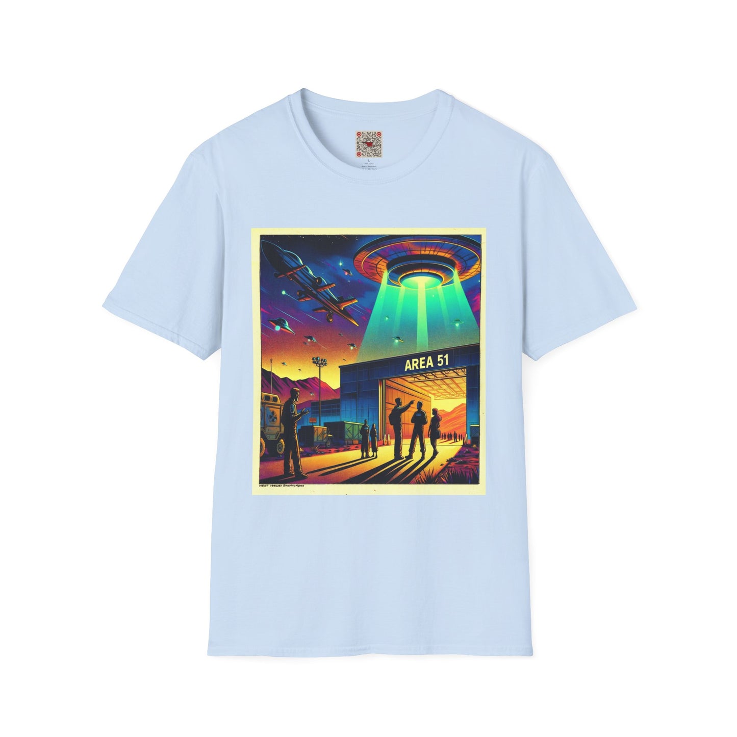 Area 51 UFO T-Shirt — Retro Alien Abduction Graphic Tee