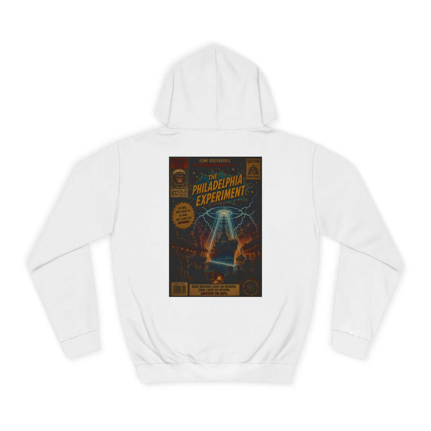 Philadelphia Experiment Vintage Sci‑Fi Hoodie