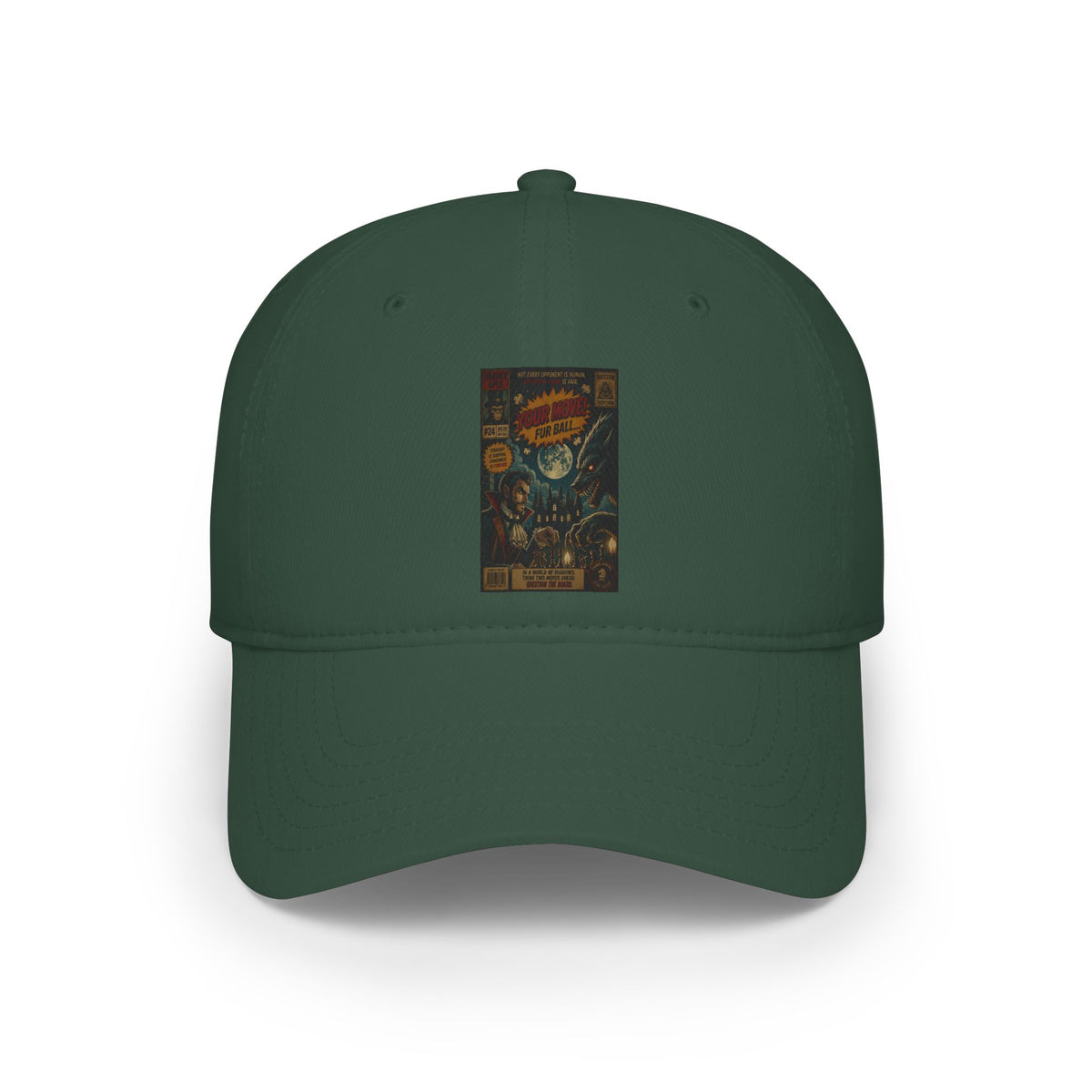 Vintage Space Poster Baseball Cap - Retro Astronaut Graphic Hat