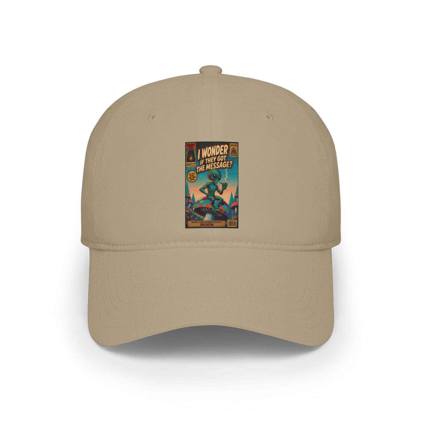 Vintage Comic Book Baseball Cap — "Wonder of the Sea" Retro Cover Design