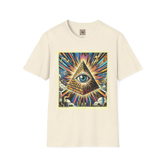 Mystic Eye Pyramid T‑Shirt — All‑Seeing Eye Graphic Tee