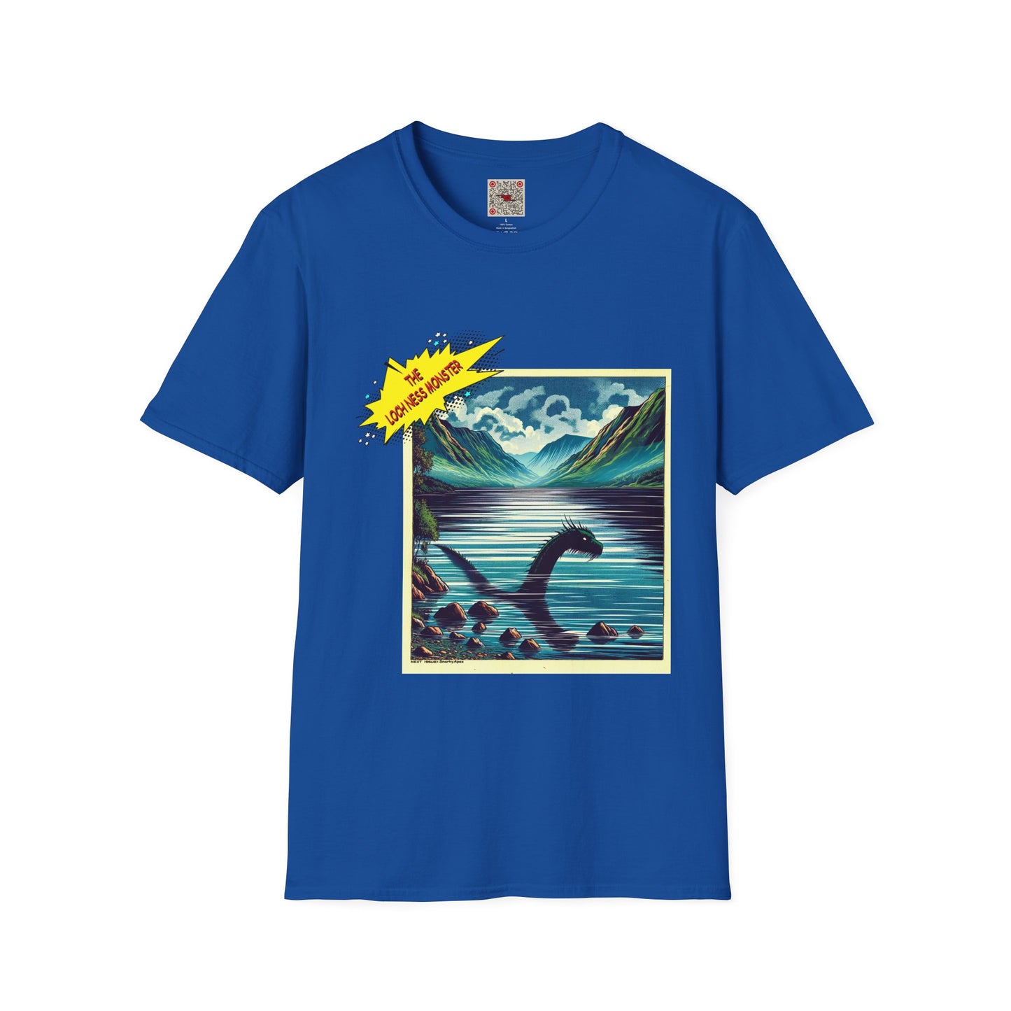 T-Shirt — "Loch Ness Monster" Vintage Scenic Tee