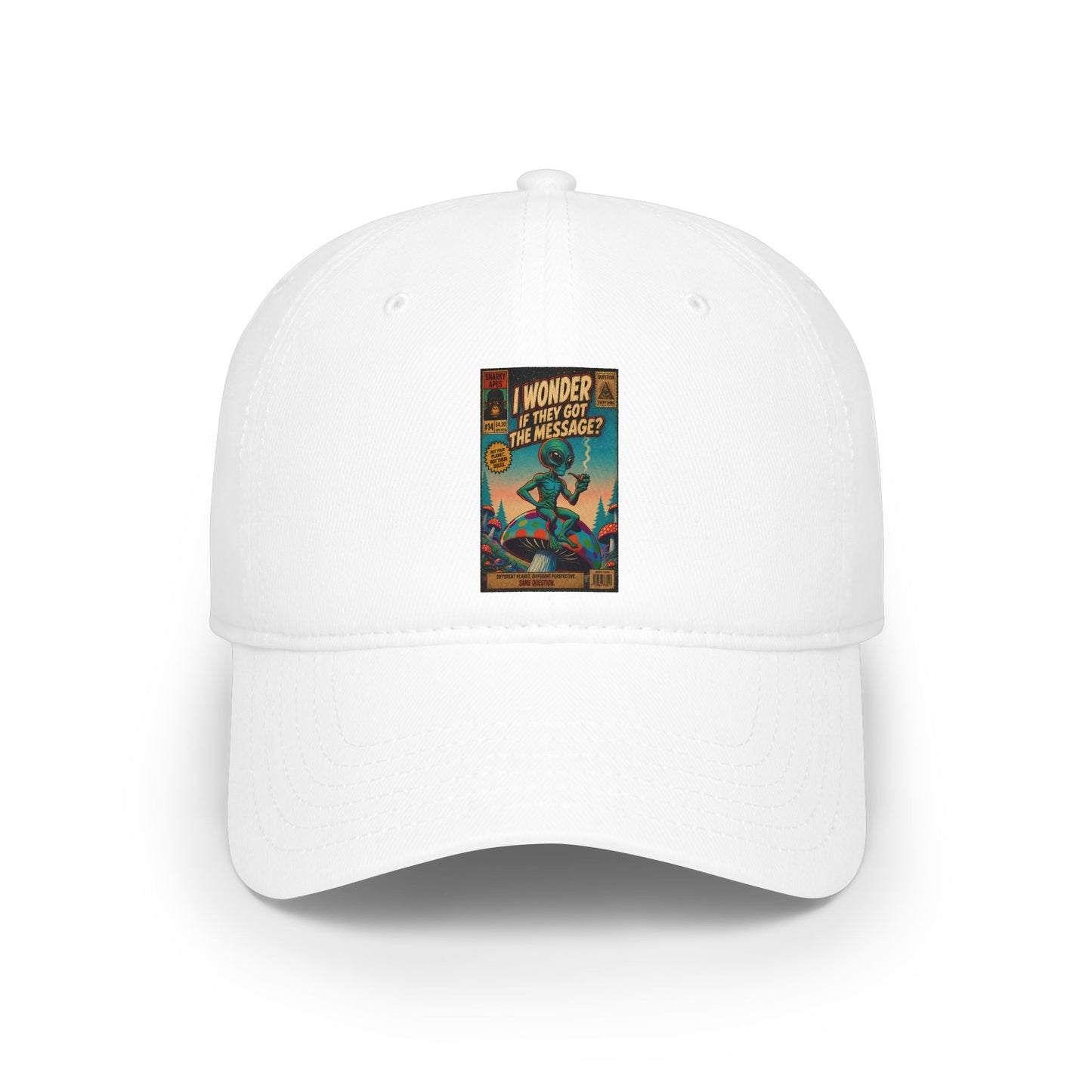 Vintage Comic Book Baseball Cap — "Wonder of the Sea" Retro Cover Design