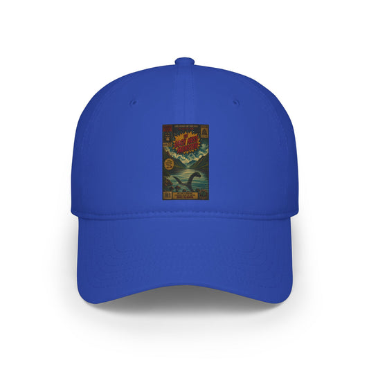 Retro Japanese Koi Wave Baseball Cap