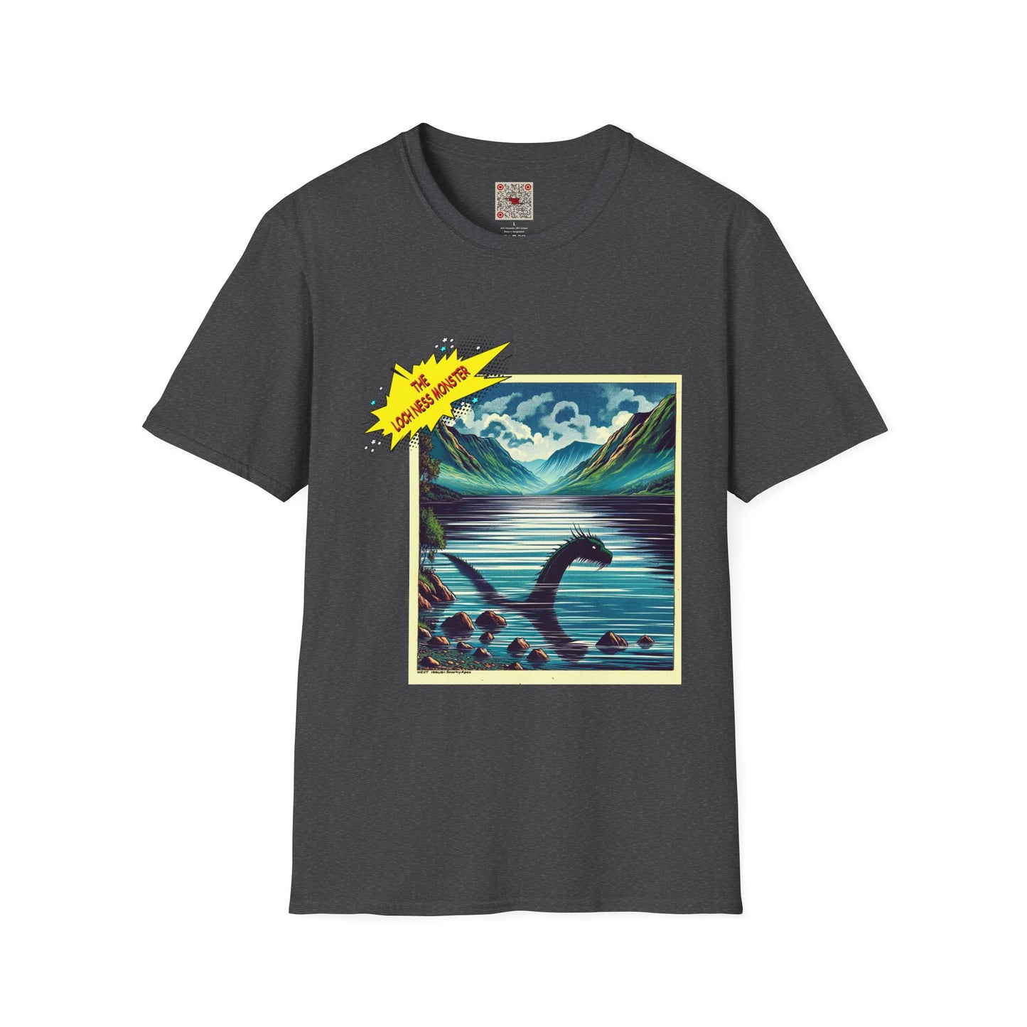 T-Shirt — "Loch Ness Monster" Vintage Scenic Tee