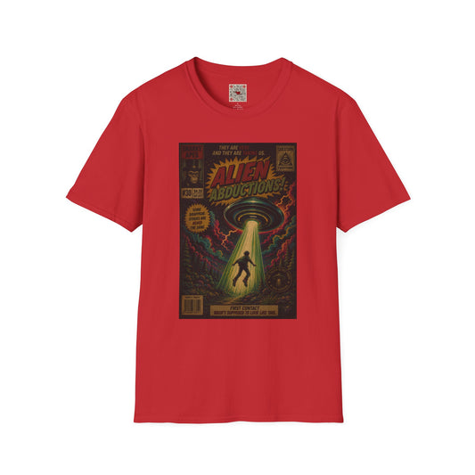 Alien Abductions T-Shirt — Retro Sci‑Fi Comic Art Tee