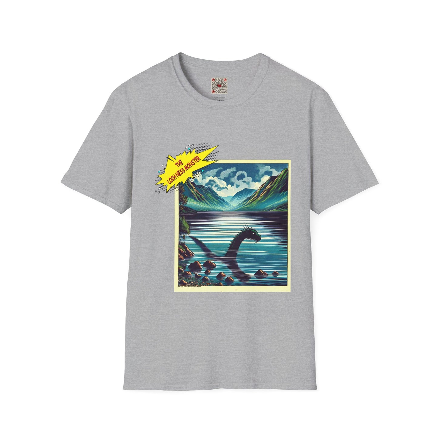 T-Shirt — "Loch Ness Monster" Vintage Scenic Tee