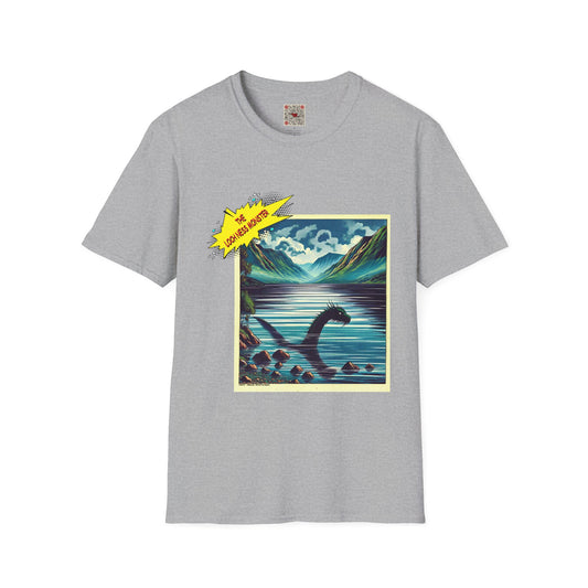 T-Shirt — "Loch Ness Monster" Vintage Scenic Tee
